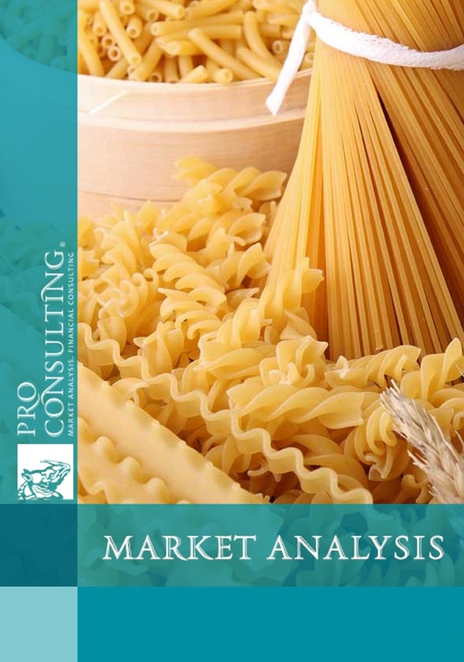 Market research of pasta in Ukraine. 2009